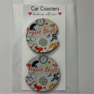 Taylor Swift inspired car coasters